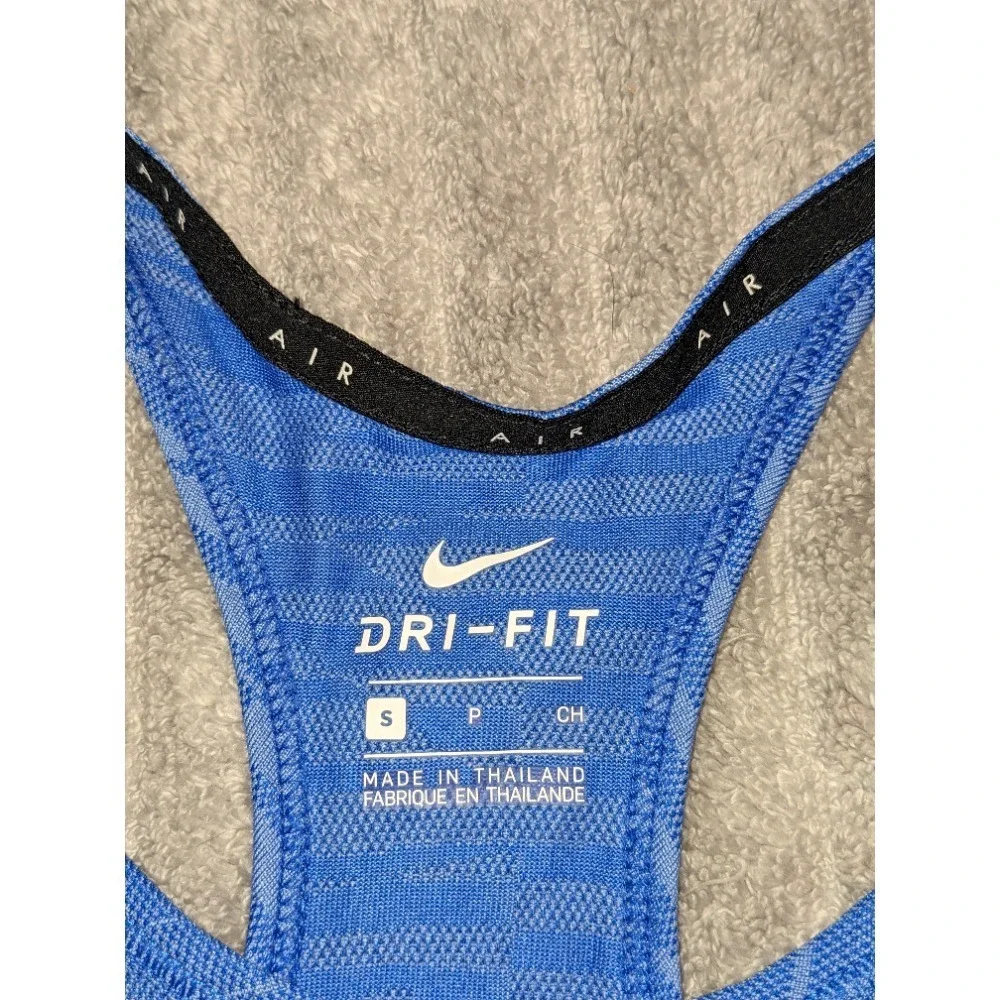 Nike Air Dri-FIT Running Tank Top Racerback‎ Athletic Blue Small
